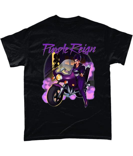 Purple Reign - Black T-Shirt